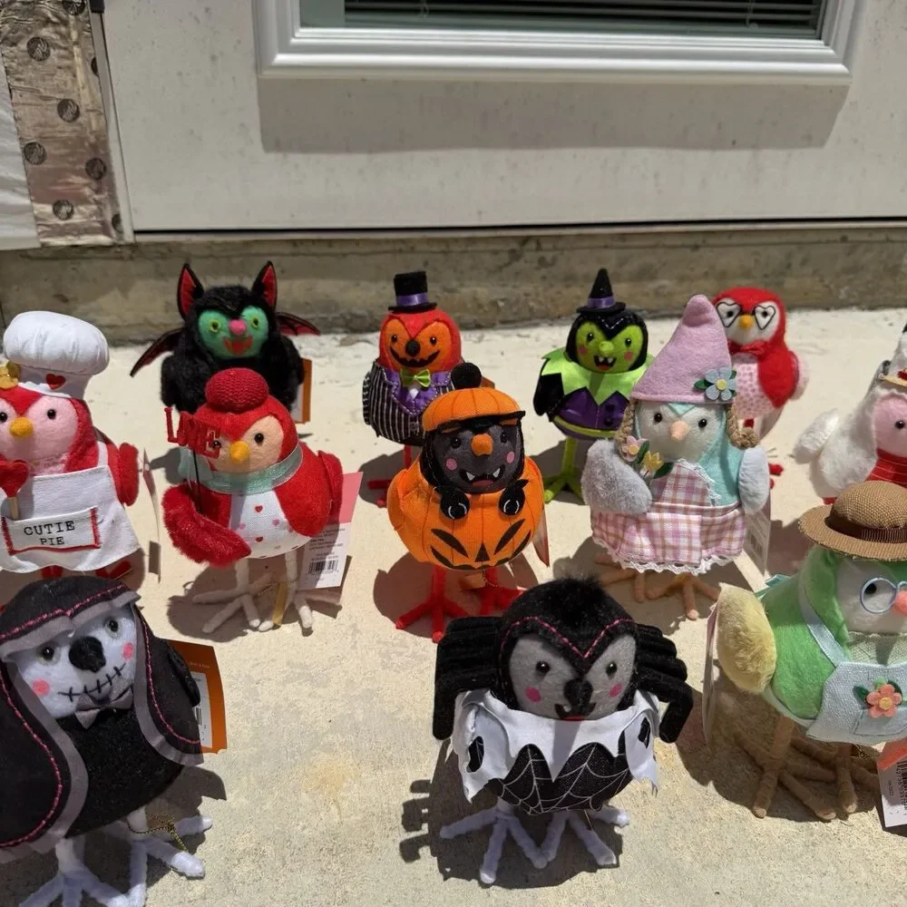 Large Lot Target Featherly Friends Birds Spring Easter Halloween Fall Christmas